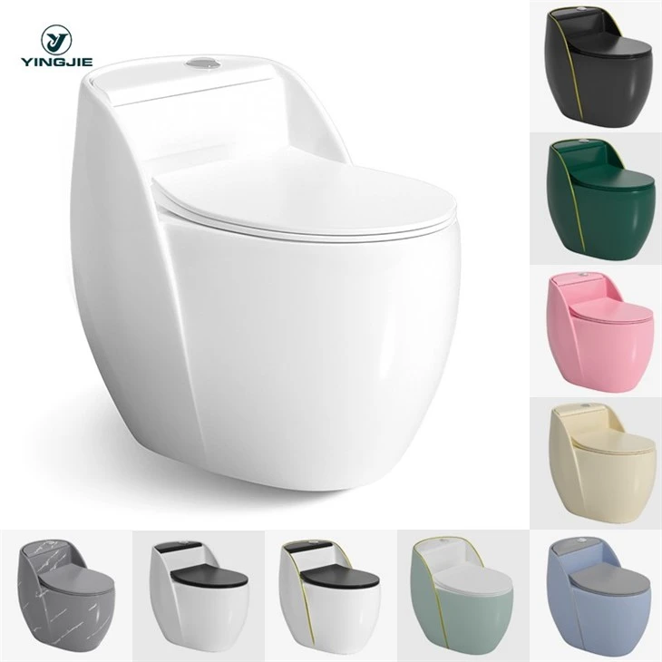 Warna-warni One Piece Toilet untuk Kamar Mandi .